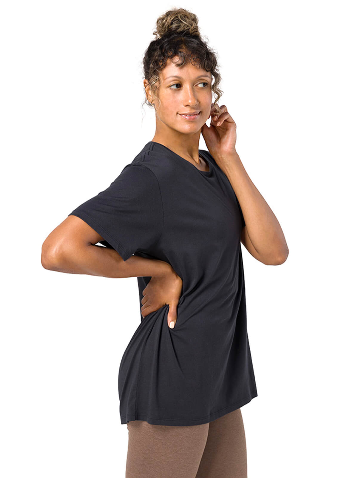 Manduka マンドゥカ ヴィンヤサ Tee/マンドゥカ レディース ヨガウェア トップス 半袖 Tシャツ W Vinyasa Tee 24FW-レディースウェア-