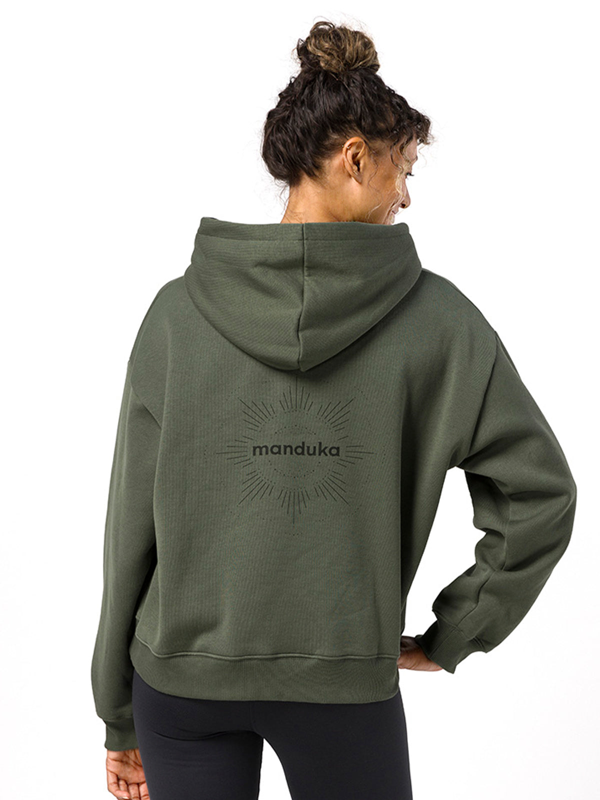 Manduka マンドゥカ ハーフムーン フーディー/マンドゥカ レディース ヨガウェア トップス 長袖 パーカー W Half Moon Hoodie 24FW-レディースウェア-