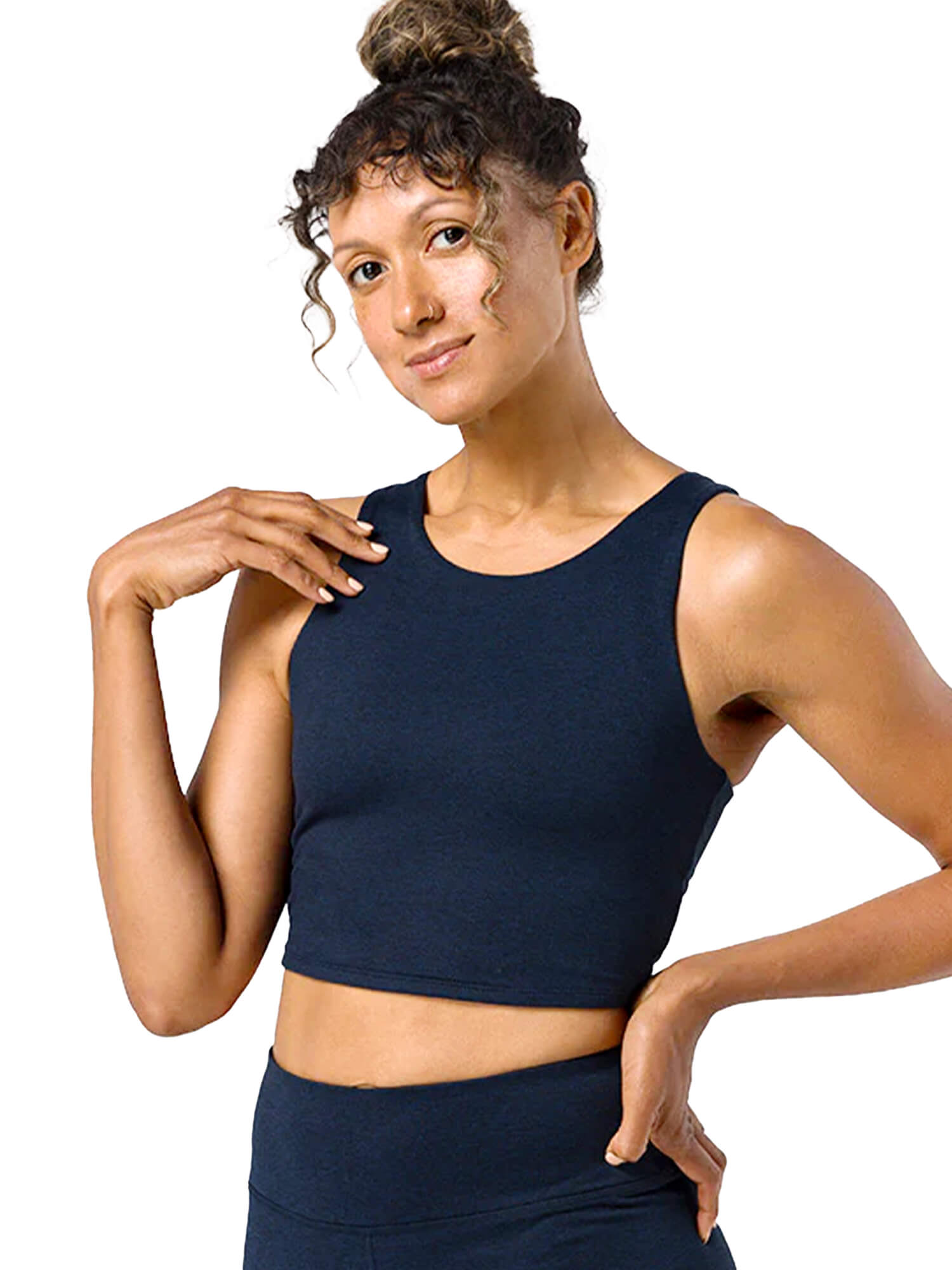 Manduka マンドゥカ ダーラ タンクトップ/マンドゥカ レディース ヨガウェア タンク W Dhara Tank 24FW-レディースウェア-ミッドナイトブルー-US XSサイズ (7-9号)-