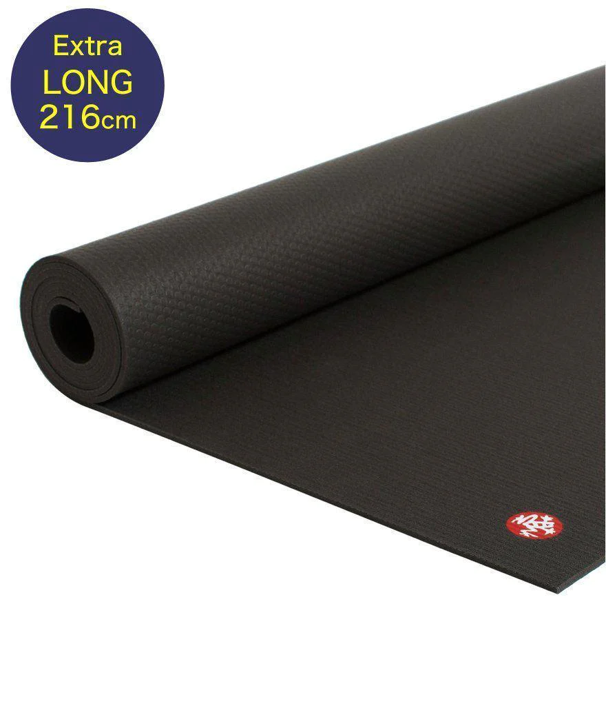 Manduka マンドゥカ PRO プロ ヨガマット (6mm)-ヨガマット-ブラック-ロング(66x215cm)-即納