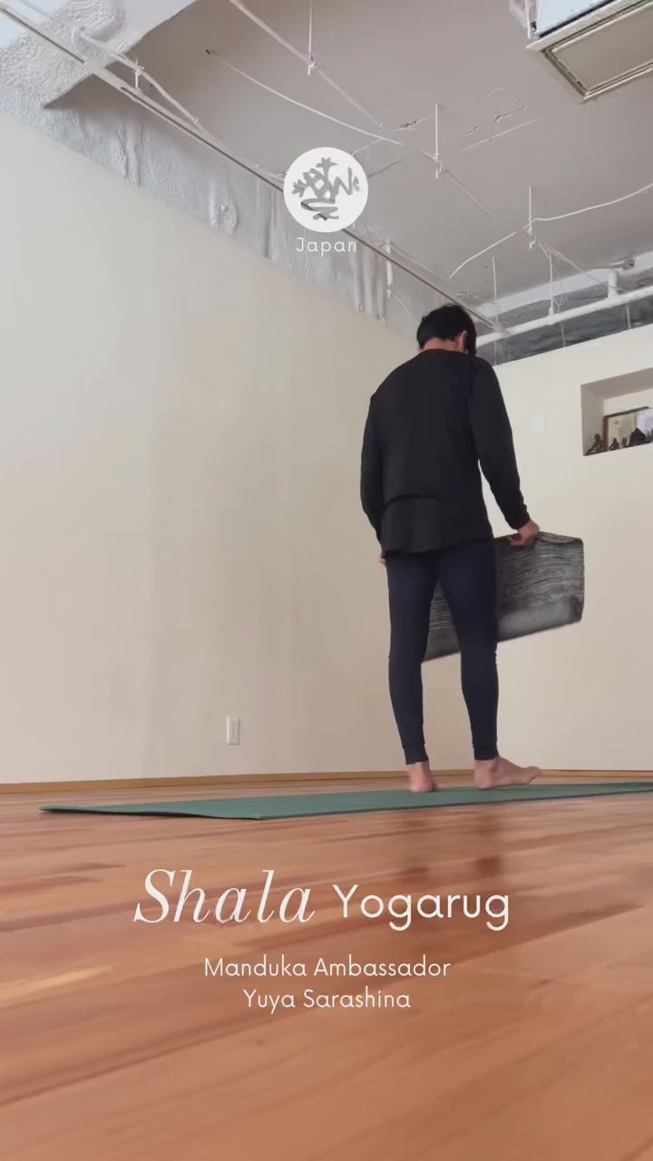 Shara Yoga Rug / Yoga Mat Foldable, Portable, Lightweight, Travel 25SS