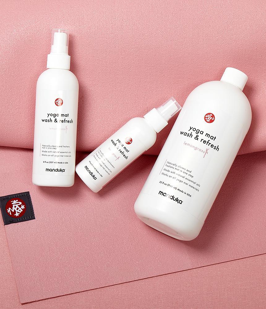 Manduka マンドゥカ マットウォッシュ リフレッシュ&リストア 8oz(240ml) ヨガマットケア スプレー-ヨガマットクリーナー-