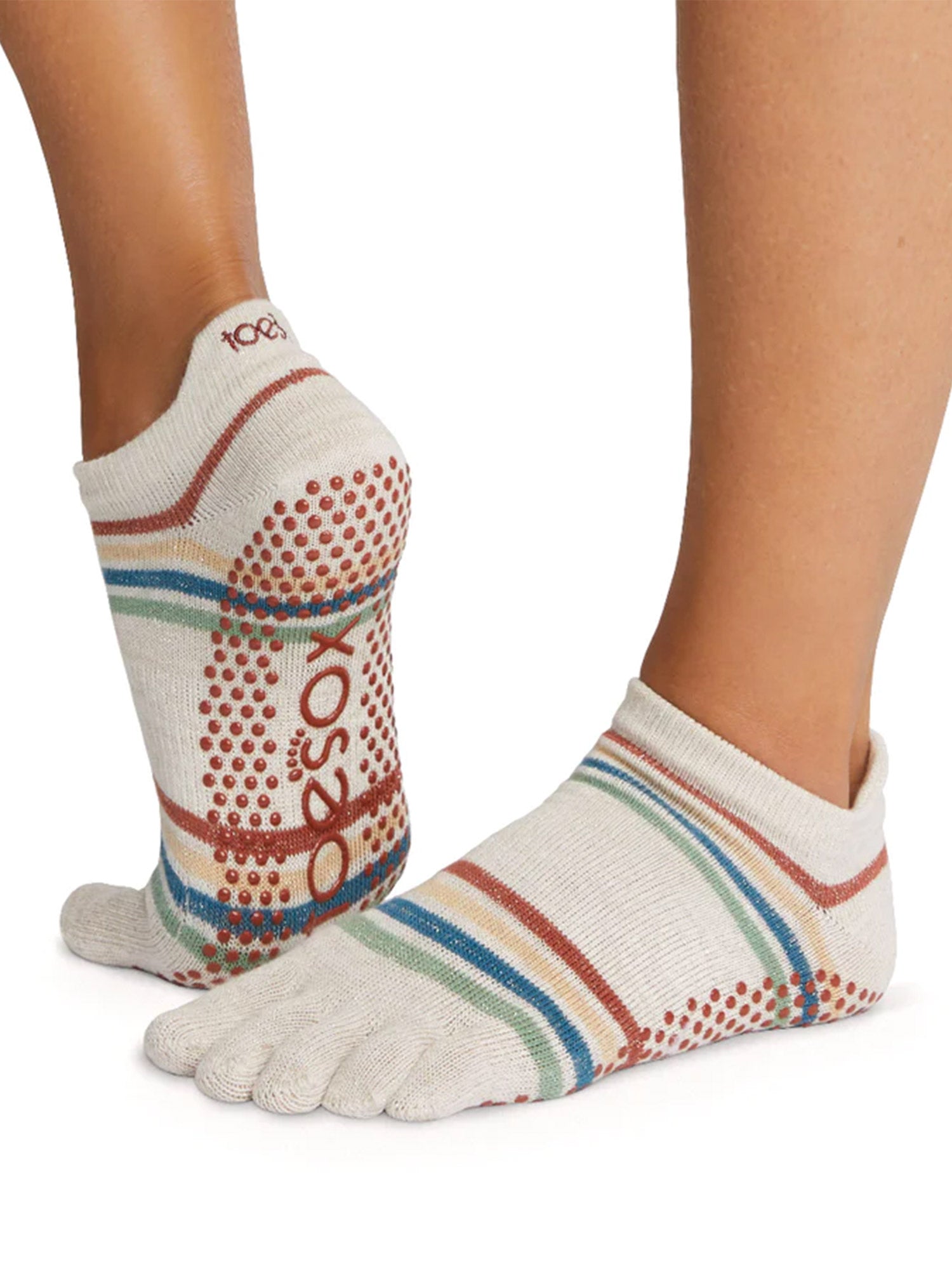 [TOESOX] ローライズ（Full-Toe) グリップ ソックス / ヨガ 滑り止め付き 靴下 23SS -Manduka マンドゥカ ヨガマット ヨガグッズ ヨガウェア ヨガ 