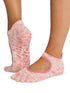 Manduka マンドゥカ [ToeSox] Bellarina Tec ベラリナ テック（Full-Toe／つま先あり） グリップ ソックス ／ ヨガ ピラティス 滑り止め付 靴下 24SS-ヨガアクセサリー・雑貨-新色パワー-S 22.5-24.5cm-