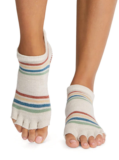 [TOESOX] ローライズ（Half-Toe) グリップ ソックス/ ヨガ 滑り止め付き下 23SS -Manduka マンドゥカ ヨガマット ヨガグッズ ヨガウェア ヨガ 