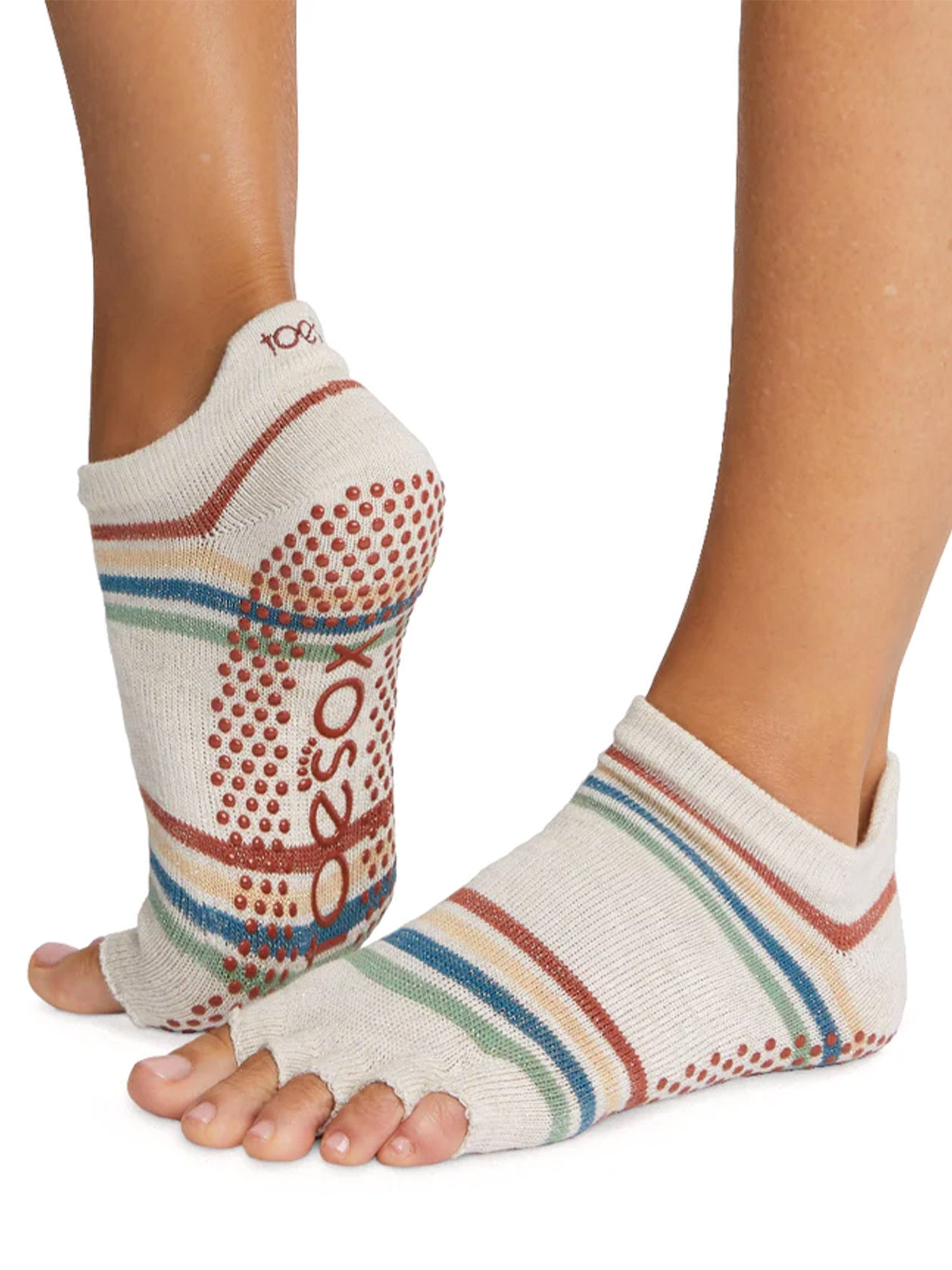 [TOESOX] ローライズ（Half-Toe) グリップ ソックス/ ヨガ 滑り止め付き下 23SS -Manduka マンドゥカ ヨガマット ヨガグッズ ヨガウェア ヨガ 