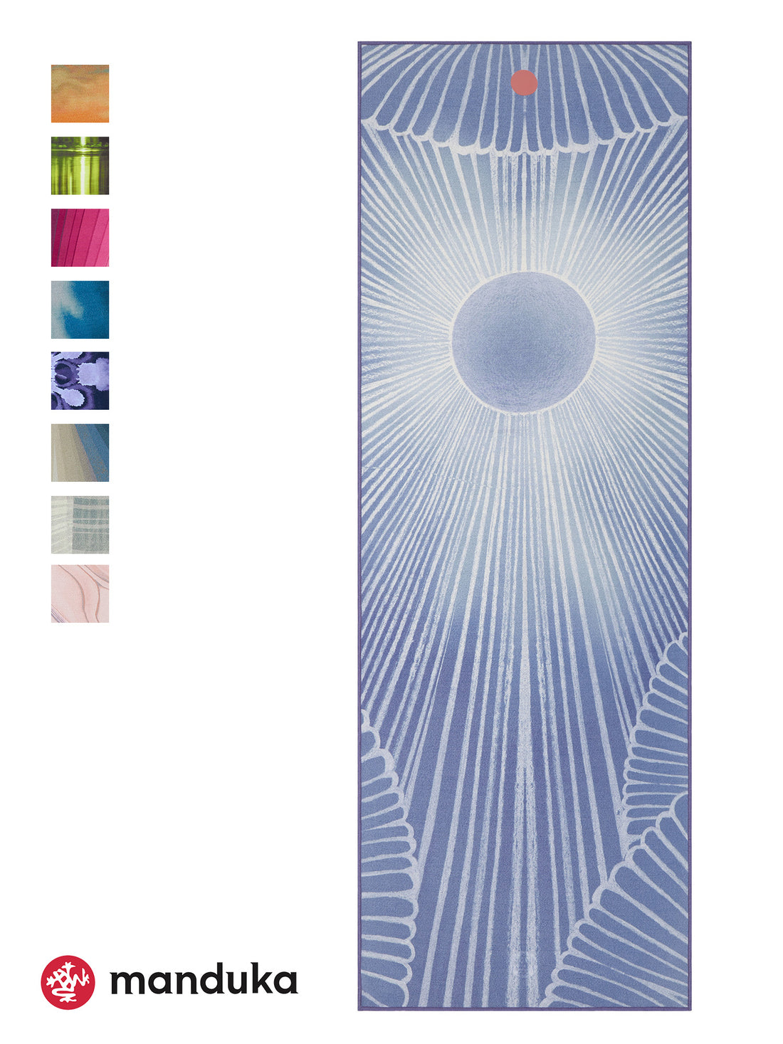 YOGITOES rスキッドレス マット 柄 プリント / ヨギトース ヨガラグ ヨガタオル  25FW 2510