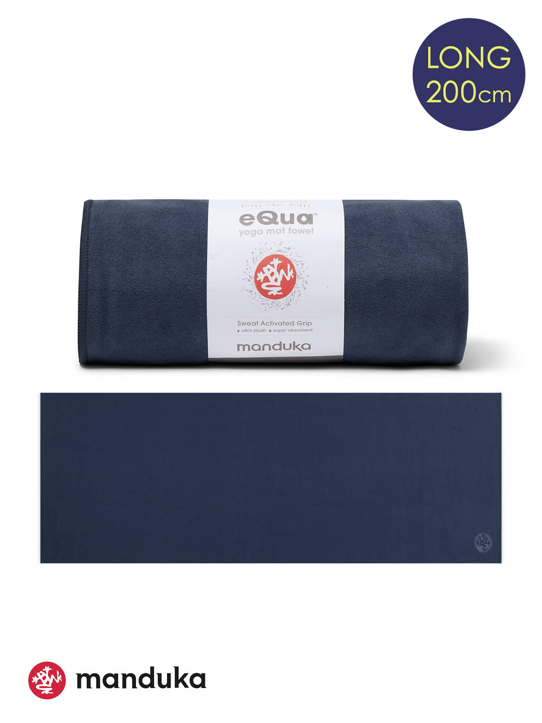 30%OFF[SALE]eQua イークア マットタオル ロング (200cm) (L) / ヨガラグ ヨガタオル