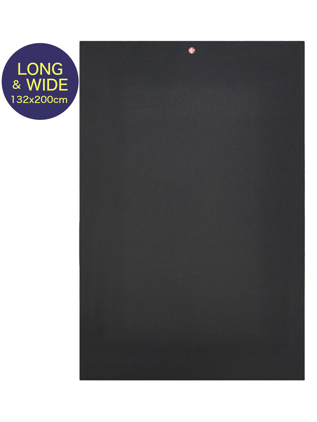 PRO ロング＆ワイド ヨガマット 6mm (132cm×200cm）25FW ブラックマット