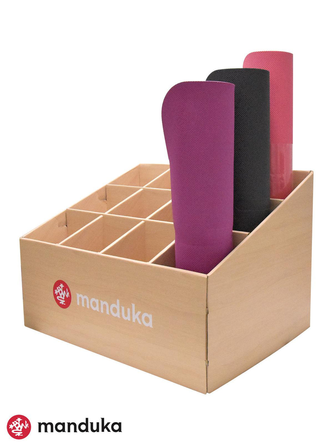 Manduka ヨガマットボックス 什器 12本 組み立て式 ※別途個別送料