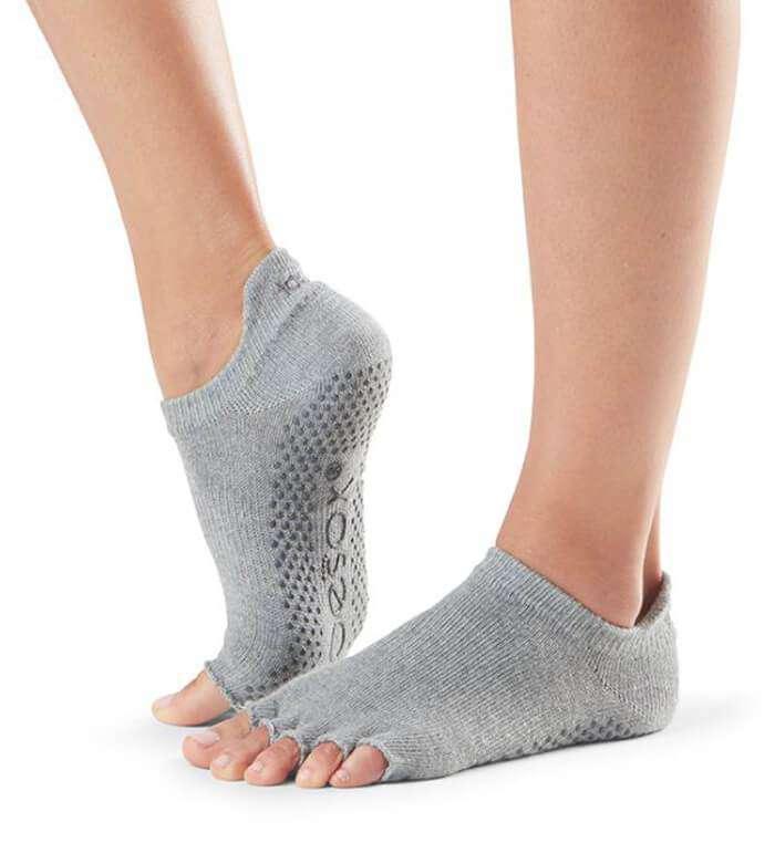 [TOESOX] ローライズ（Half-Toe) グリップ ソックス/ ヨガ 滑り止め付き下 23SS -Manduka マンドゥカ ヨガマット ヨガグッズ ヨガウェア ヨガ 