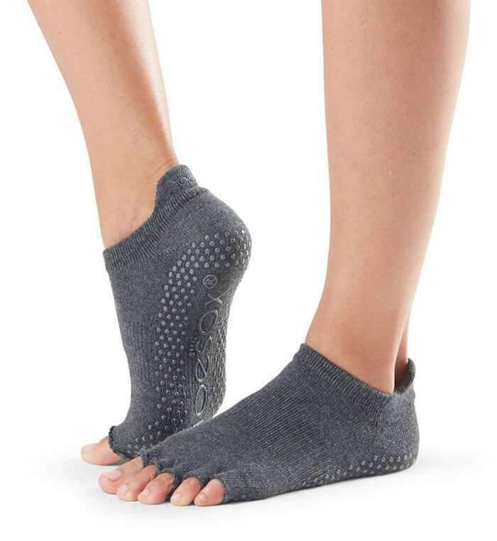 [TOESOX] ローライズ（Half-Toe) グリップ ソックス/ ヨガ 滑り止め付き下 23SS -Manduka マンドゥカ ヨガマット ヨガグッズ ヨガウェア ヨガ 