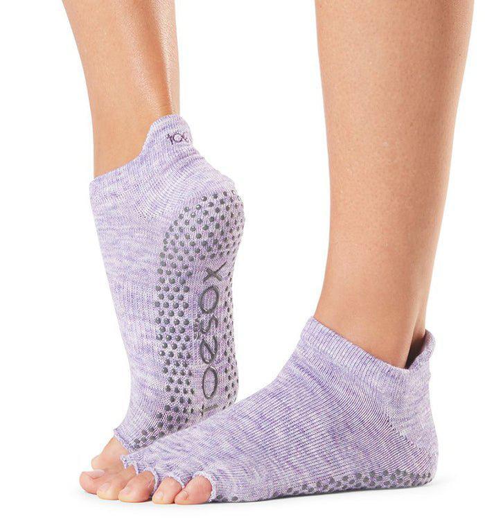 [TOESOX] ローライズ（Half-Toe) グリップ ソックス/ ヨガ 滑り止め付き下 23SS -Manduka マンドゥカ ヨガマット ヨガグッズ ヨガウェア ヨガ 