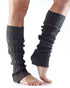 Manduka マンドゥカ [ToeSox] レッグウォーマー（Knee High）ロング ソックス ／ ヨガ 靴下-ヨガアクセサリー・雑貨-チャコールグレー-One Size-